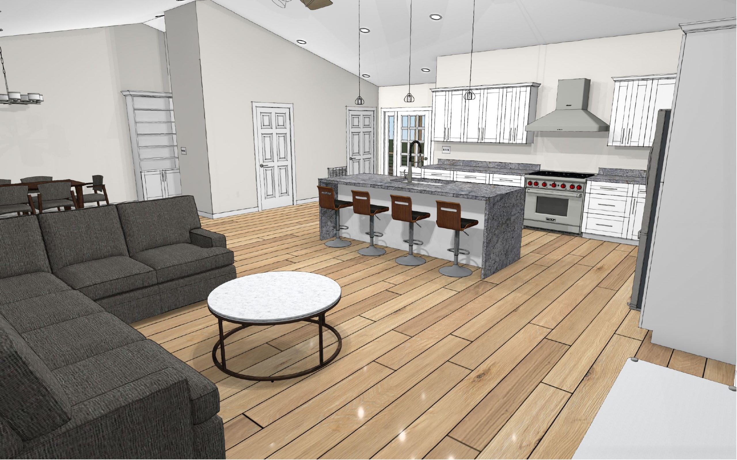 3D Building Renderings | Green Home Installations