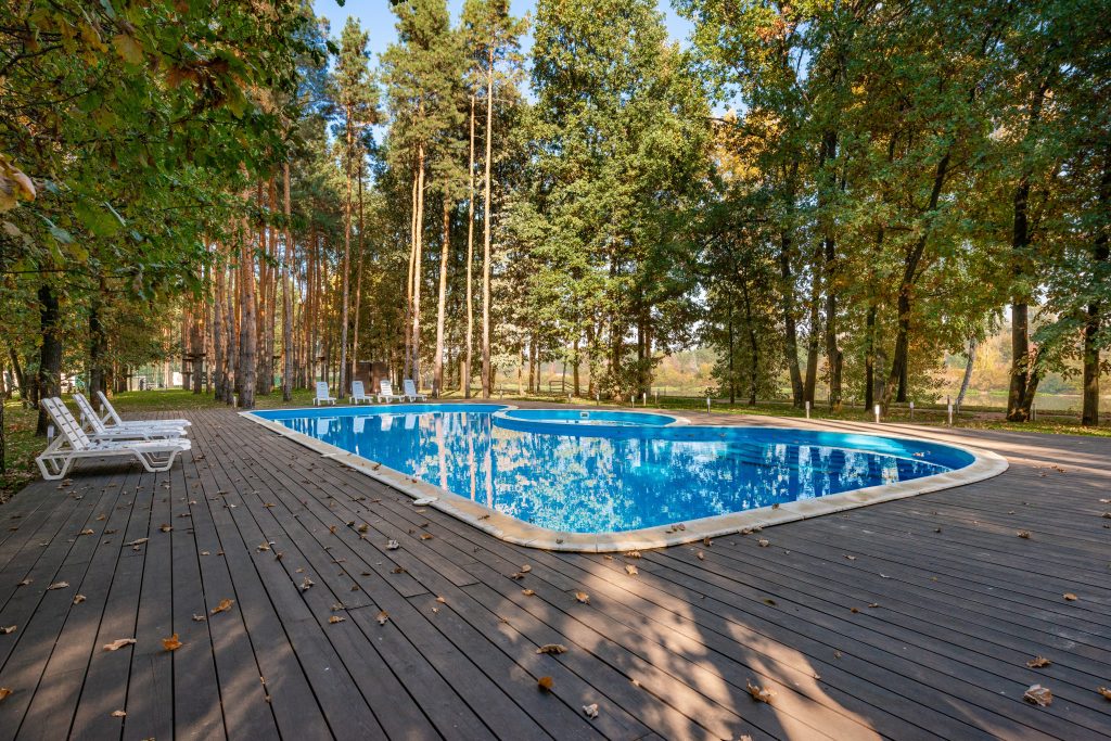 Backyard Pool Deck