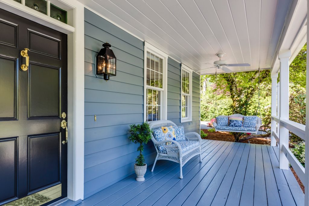 Front Porch Deck on House