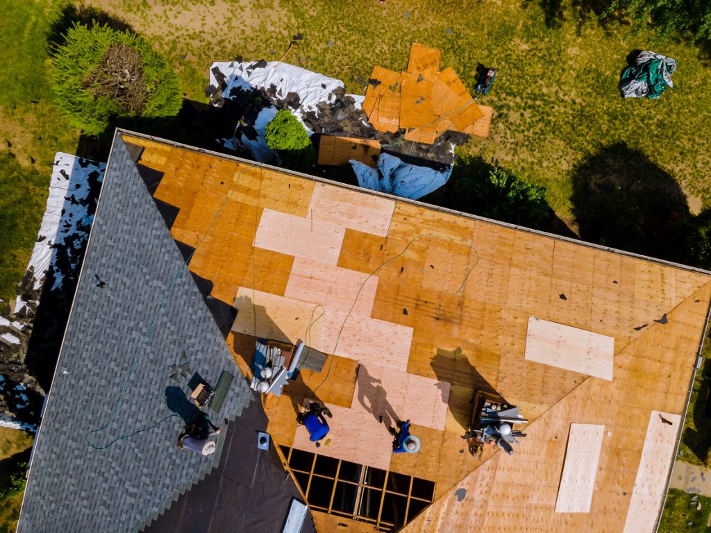 Construction Repair of Roof