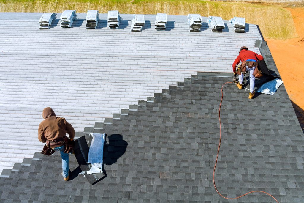 Residential Asphalt Roof Installation